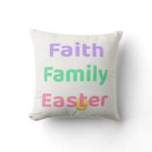 Faith & Joy イースター枕 – Faith Family Easter