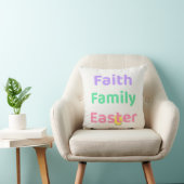 Faith & Joy Easter Pillow – Faith Family Easter クッション (椅子)