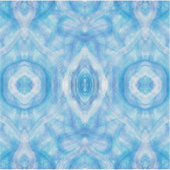 Faith Light Blue Abstract Watercolor Art シール (正面)