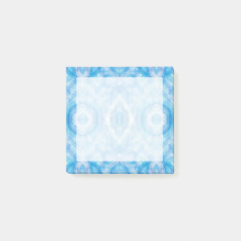 Faith Light Blue Abstract Watercolor Art ポストイット