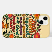  Faith Lights My Path Christian Art - Inspirationa Case-Mate iPhoneケース (裏面 (横))