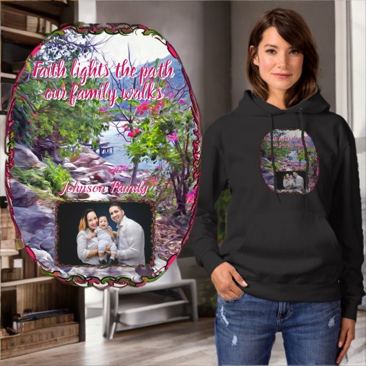 Faith lights the path 821 パーカ