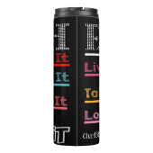 Faith Live Love Walk Grow タンブラー (裏面)