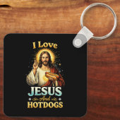 Faith, Love, and Hotdogs キーホルダー (裏面)