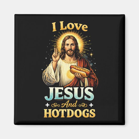 Faith, Love, and Hotdogs マグネット (正面)