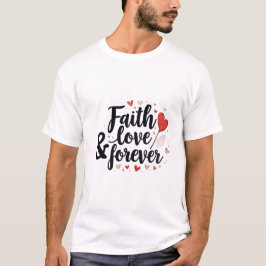 faith love forever tシャツ