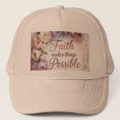 Faith Makes Things Possible キャップ (正面)