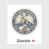 Faith Moves Mountains シール (シート)