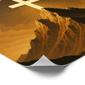 Faith Moves Mountains Christian  ポスター (角)