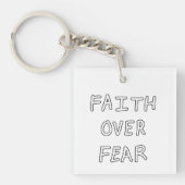 Faith over Fear キーホルダー (正面)