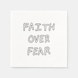 Faith over Fear スタンダードカクテルナプキン