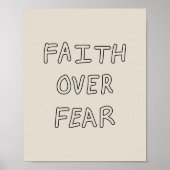Faith over Fear ポスター (正面)
