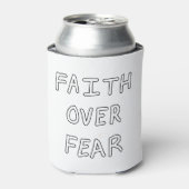 Faith over Fear 缶クーラー (缶正面)
