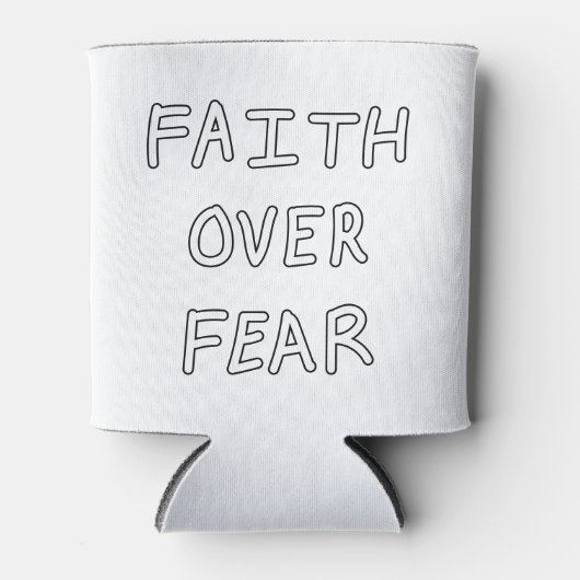 Faith over Fear 缶クーラー (正面)