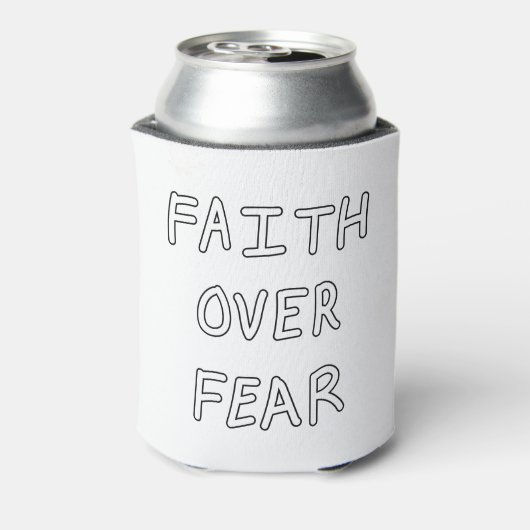Faith over Fear 缶クーラー (缶裏面)