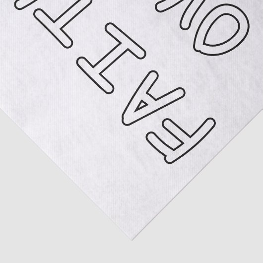 Faith over Fear 薄葉紙 (詳細)