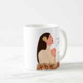 Faith over fear, faith inspired Classic Mug 11oz コーヒーマグカップ (正面右)