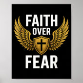 Faith Over Fear Gold  ポスター (正面)