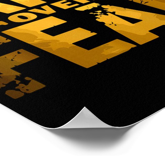 Faith Over Fear Insrational Christian Quote  ポスター (角)