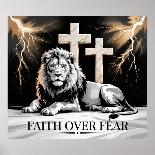 Faith Over Fear Poster ポスター (正面)