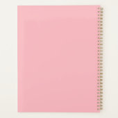Faith Over Feelings Pink Planner for Women プランナー手帳 (裏面)