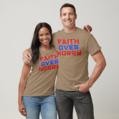 FAITH OVER WORRY boy Tシャツ (ユニセックス)