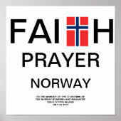 FAITH PRAYER NORWAY ポスター (正面)