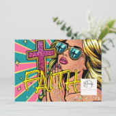 faith Print 招待状 (スタンド正面)