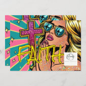 faith Print 招待状 (正面/裏面)