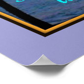 Faith quotes Poster ポスター (角)