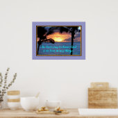 Faith quotes Poster ポスター (キッチン)