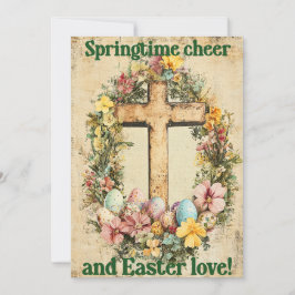 Faith & Renewal – Easter Blessings カード