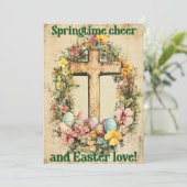 Faith & Renewal – Easter Blessings カード (スタンド正面)