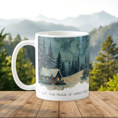 Faith Scripture Colossians 3:15 Cabin Mug コーヒーマグカップ
