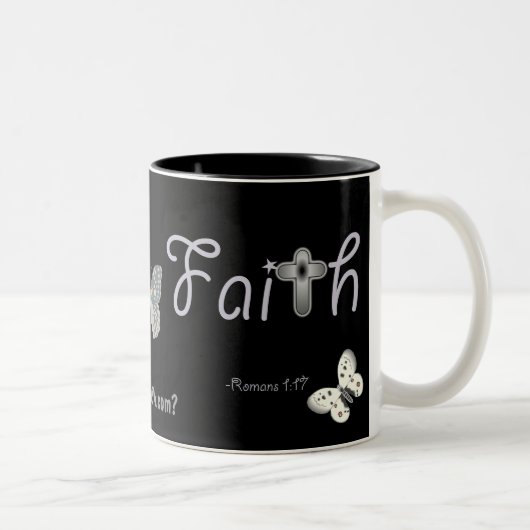 Faith Silver Cross & Chours gotGod316.com ツートーンマグカップ (右)
