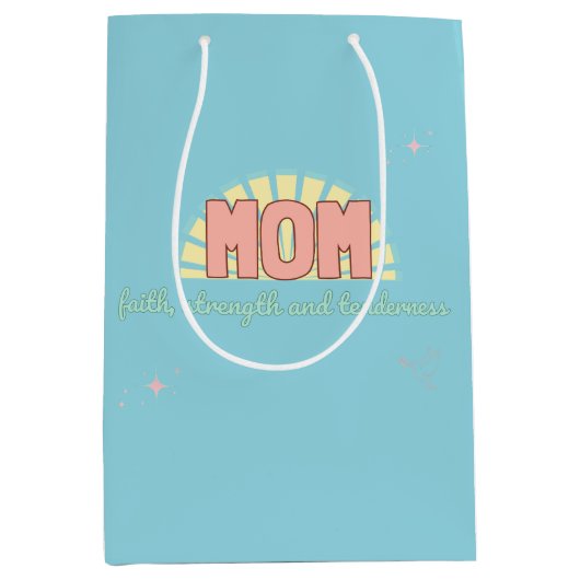 Faith, Strength & Tenderness ミディアムペーパーバッグ (正面)