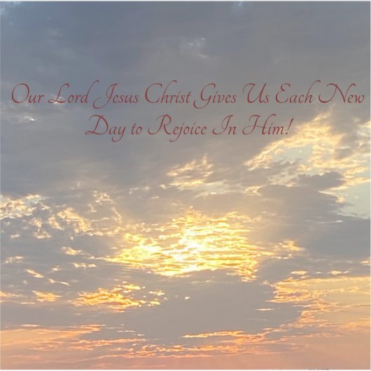 Faith Sunrise Sticker シール (正面)