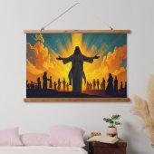 Faith Wall Tapestry 吊り下げ型タペストリー (寝室)
