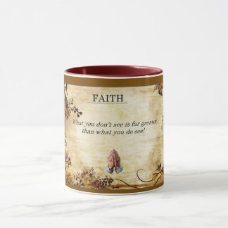 FAITH What You don't See... Mug マグカップ