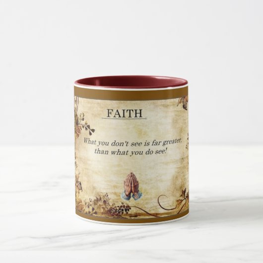 FAITH What You don't See... Mug  マグカップ (中央)