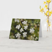 Faith Wildflower 考え's You Thoughtsカード カード (黄色い花)