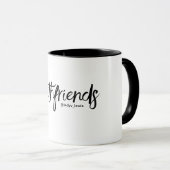#faithfriendsのコーヒー・マグ マグカップ (正面右)