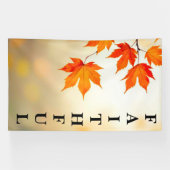 Faithful Through the Seasons 横断幕 (横)