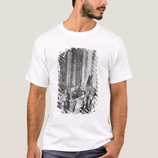 faithlessnessのクラウディオの非難する英雄 tシャツ (正面)