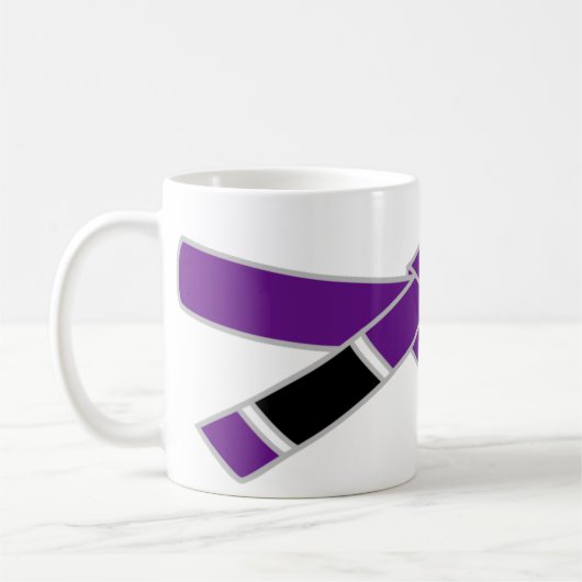 Faixa Roxa BJJ コーヒーマグカップ (左)