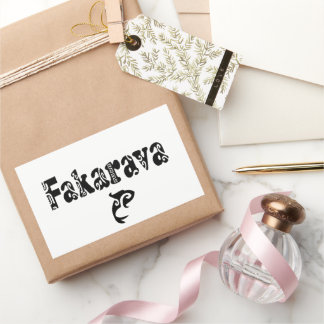 FAKARAVA II 長方形シール
