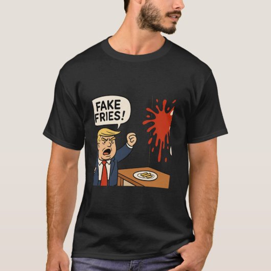 Fake Fries t shirt Tシャツ (正面)