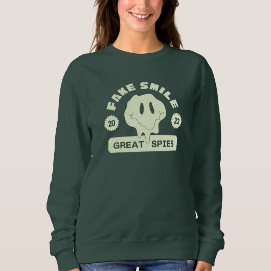 fake smile great spies Hoodie スウェットシャツ (正面)