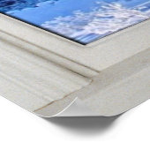 Fake  Window Illusion - Fresh Snow Scene Poster ポスター (角)