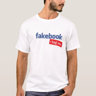 fakebookは私にワイシャツ付けます tシャツ
